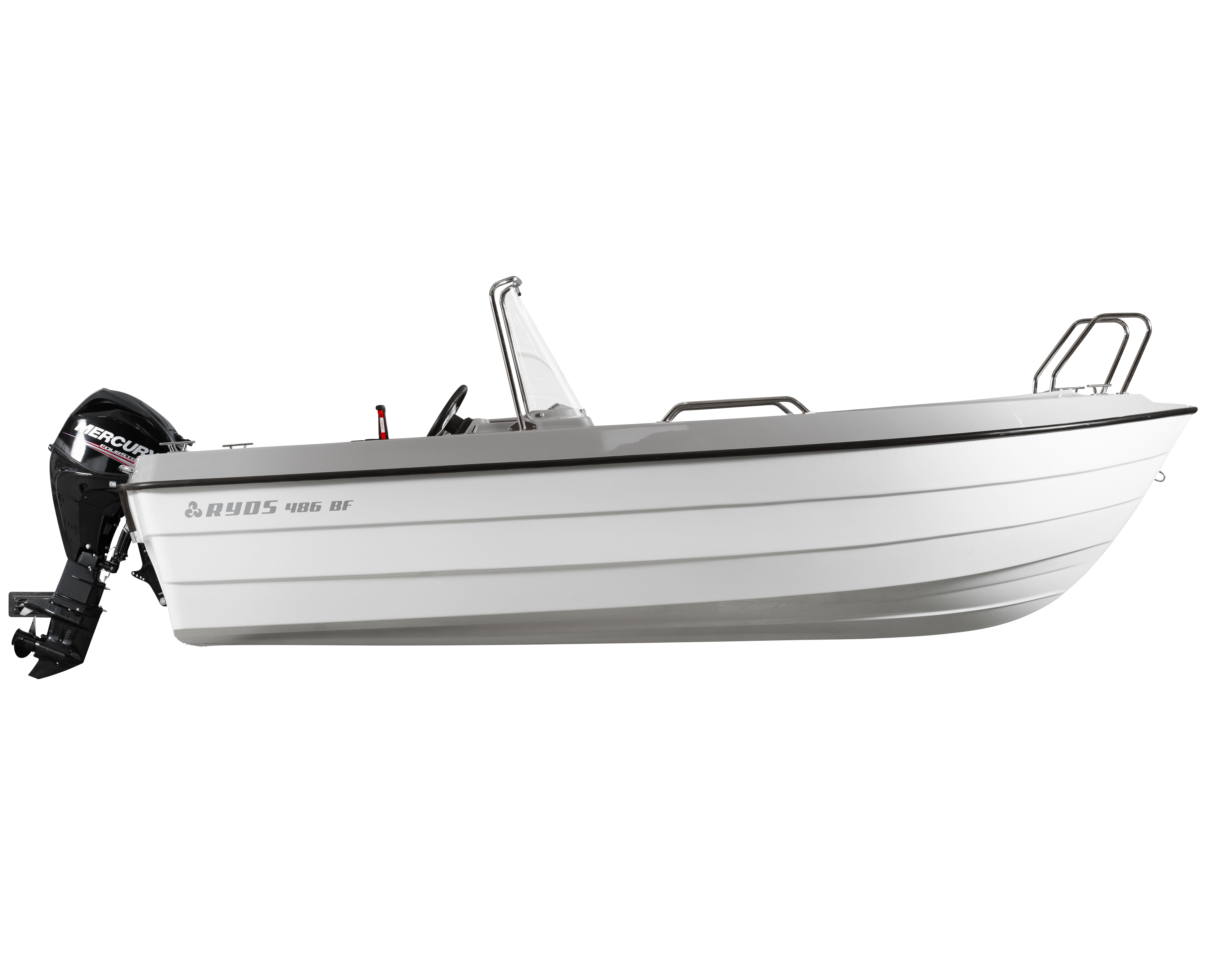 Ryds 486 BF med F50 Mercury ELPT-EFI inkl. udstyr - 1