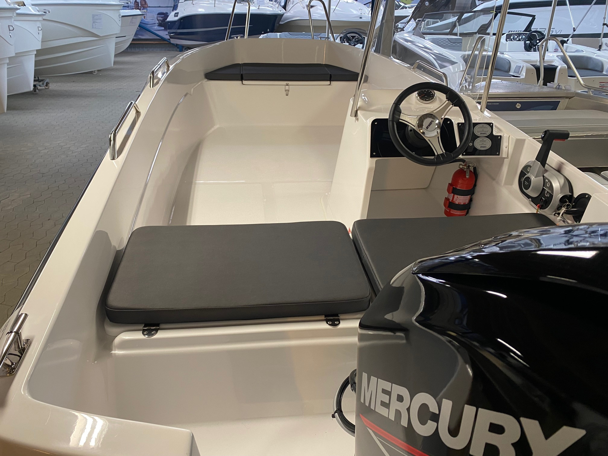 Ryds 486 BF med F50 Mercury-EFI 4 takt  - INKL. UDSTYR - 5