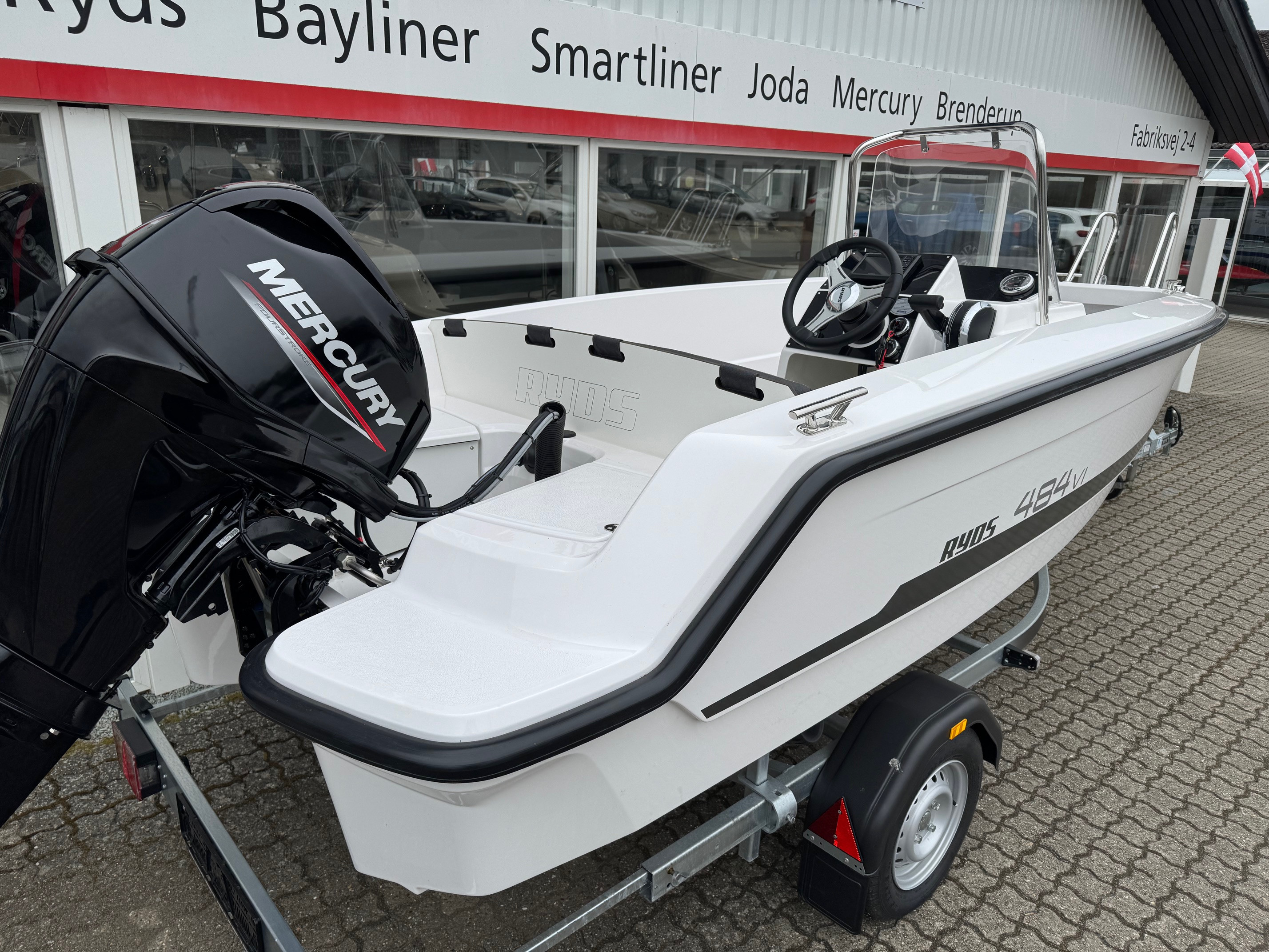 Ryds 484 VI Sport med F40 Mercury-EFI ELPT og udstyr - 5