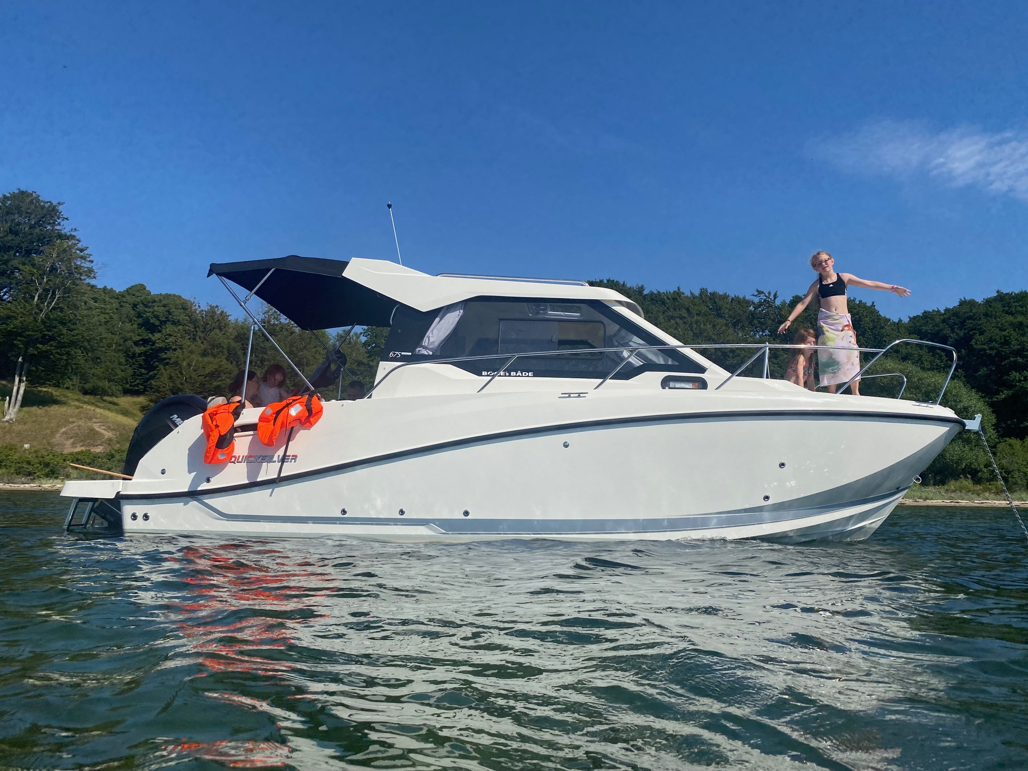 Quicksilver Activ 675 Weekend med F200 Mercury DS XL V6 - med flot udstyr - TILBUD - 1