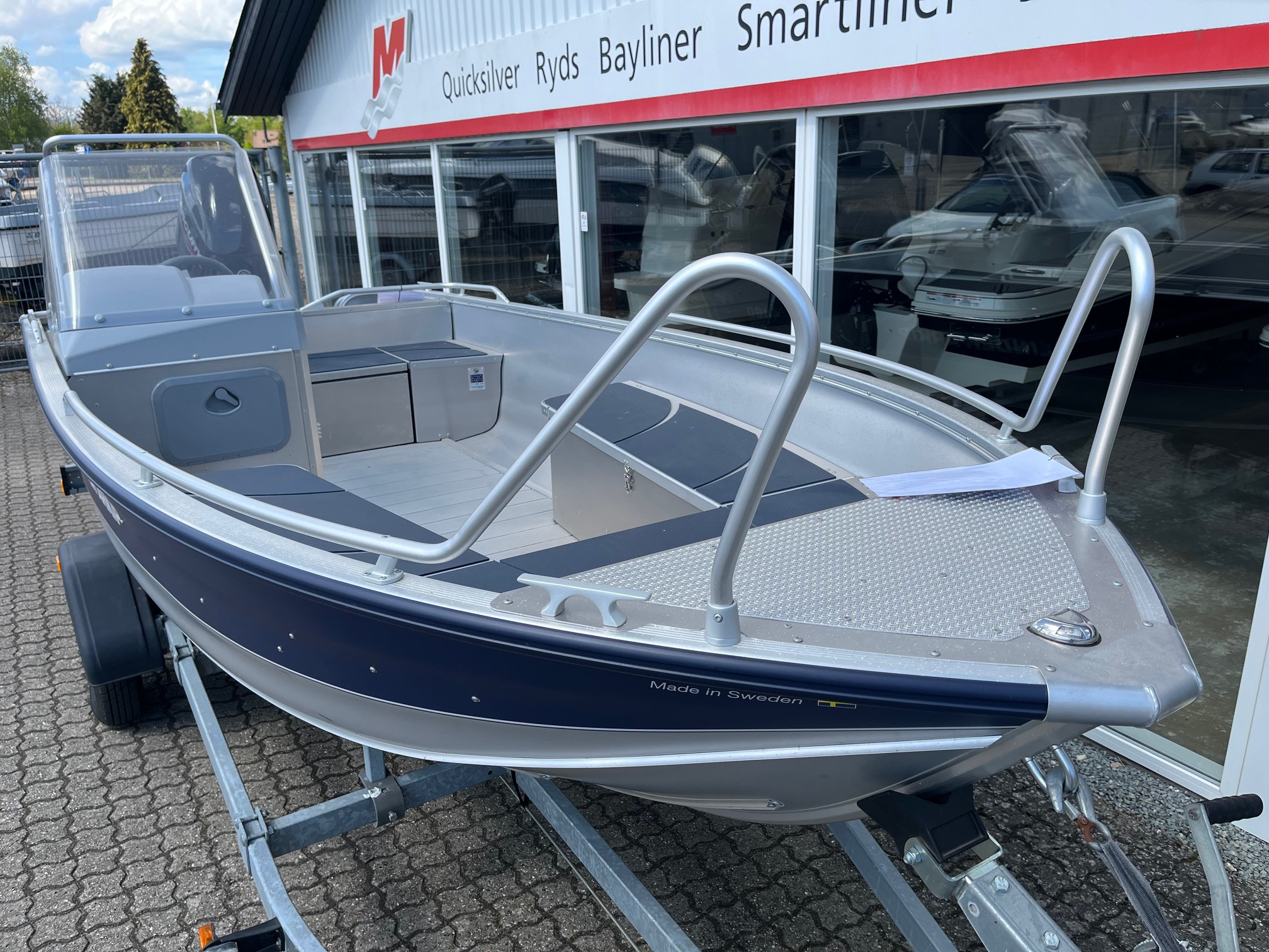 Linder Arkip 460 med 60 hk Mercury-EFI 4 takt og udstyr - 9