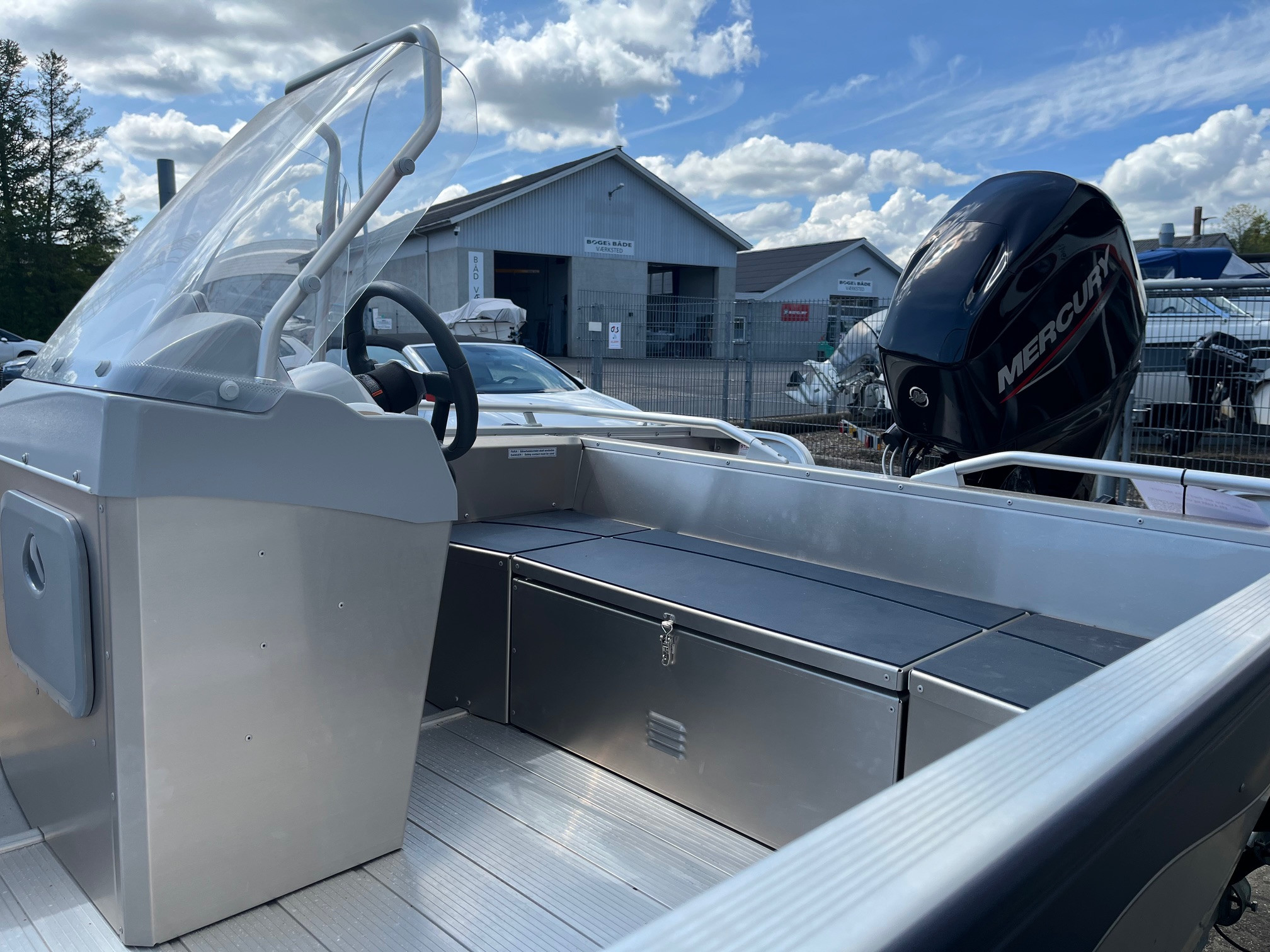 Linder Arkip 460 med 60 hk Mercury-EFI 4 takt og udstyr - 14