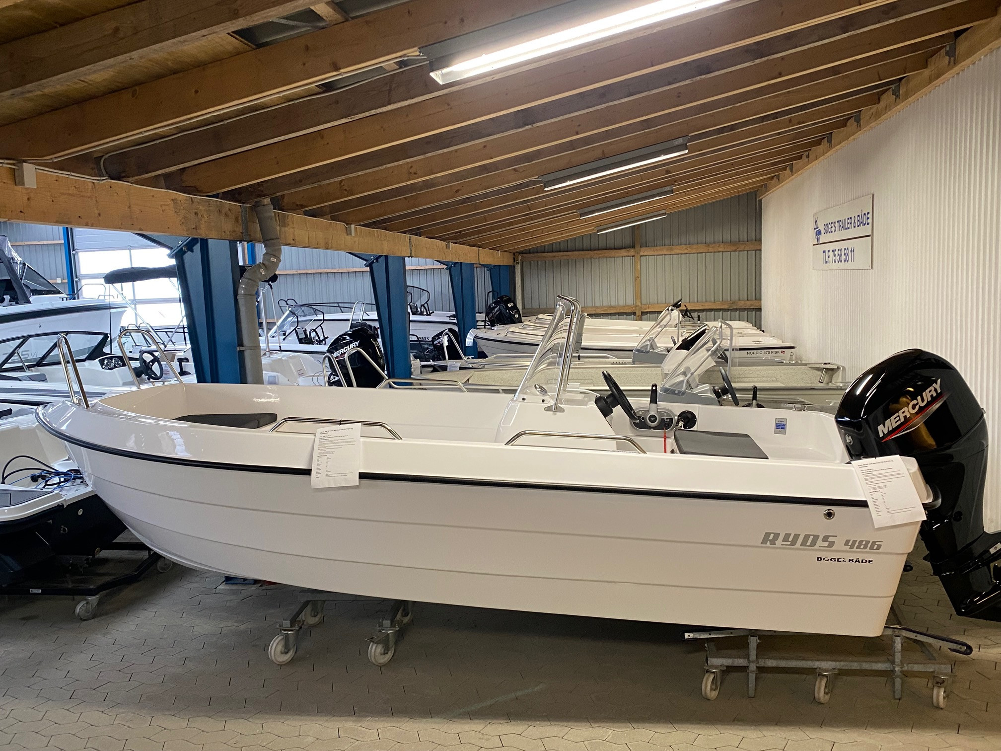 Ryds 486 BF med F50 Mercury-EFI - INKL. UDSTYR - 3