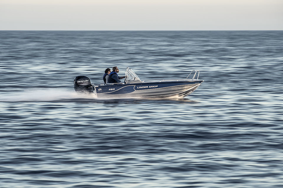 Linder Arkip 460 med 50 hk Mercury-EFI 4 takt og udstyr - 5