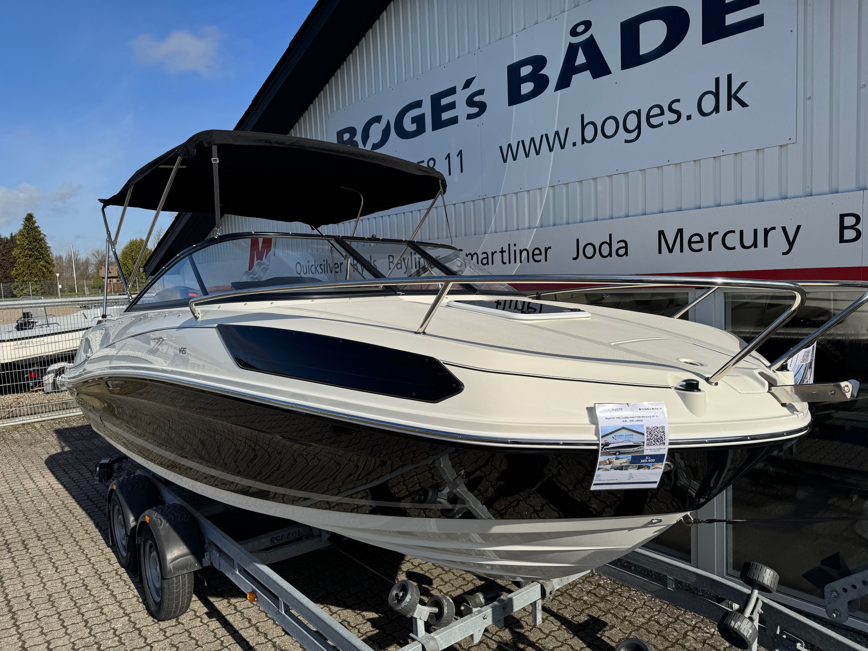Bayliner VR5 Cuddy med F150 Mercury-EFI XL 3,0L  - inkl. udstyr - SOLGT - 19
