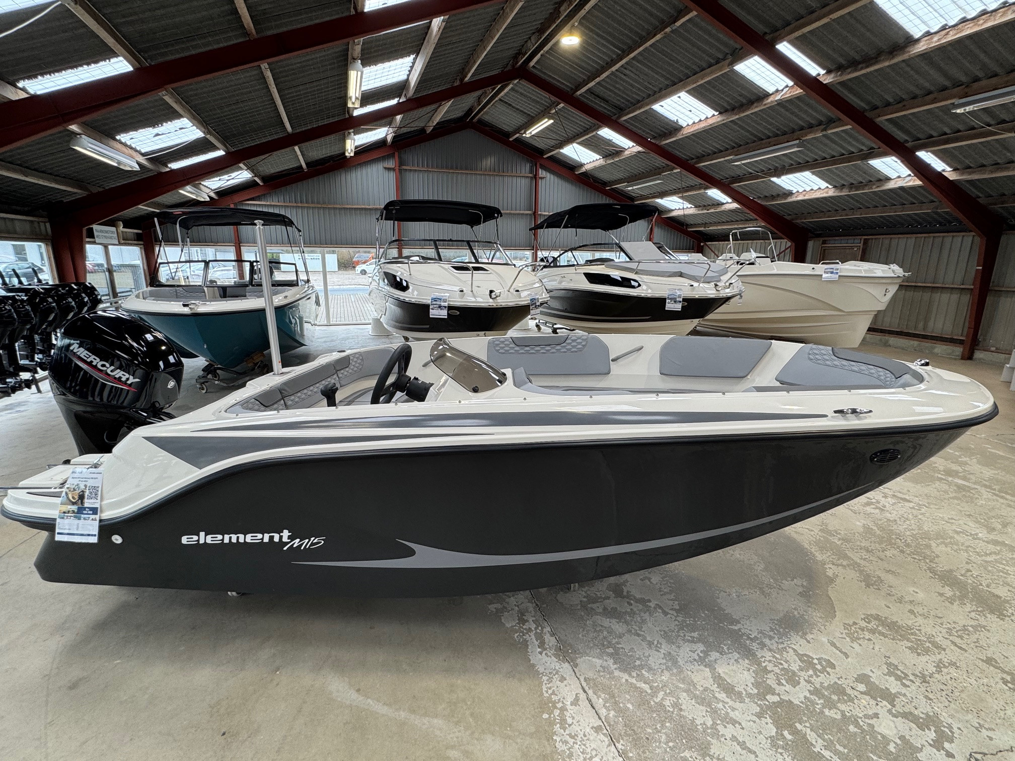 Bayliner M15 med Mercury F60 ELPT-EFI og udstyr - 0