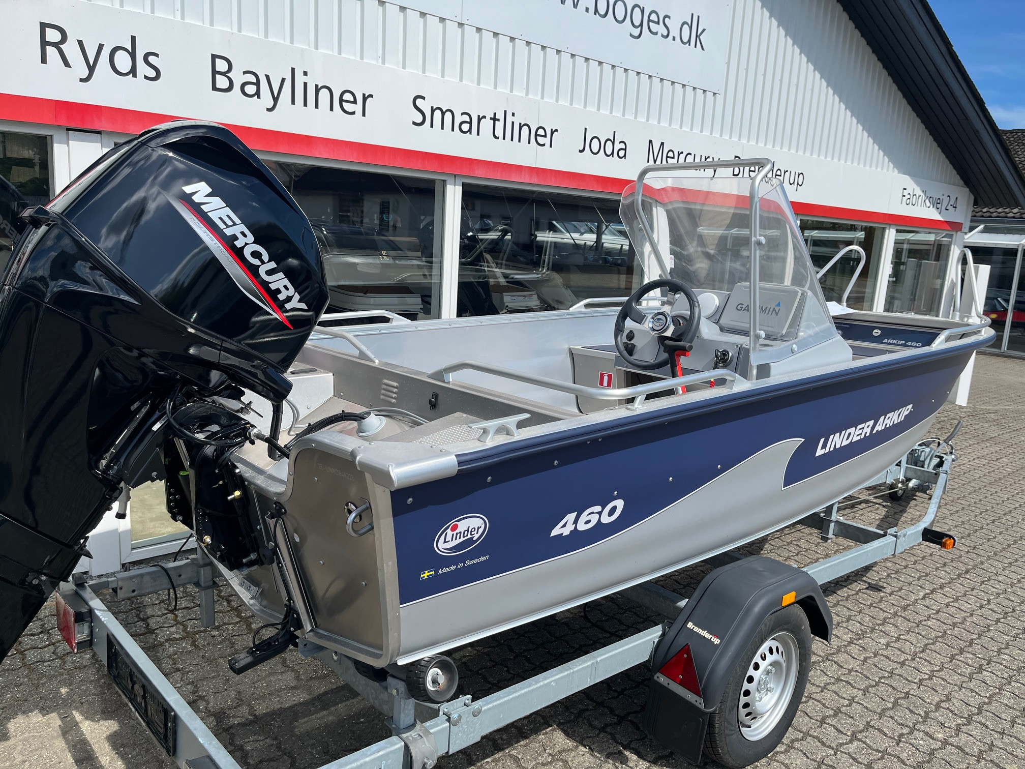 Linder Arkip 460 med 60 hk Mercury-EFI 4 takt og udstyr - 8