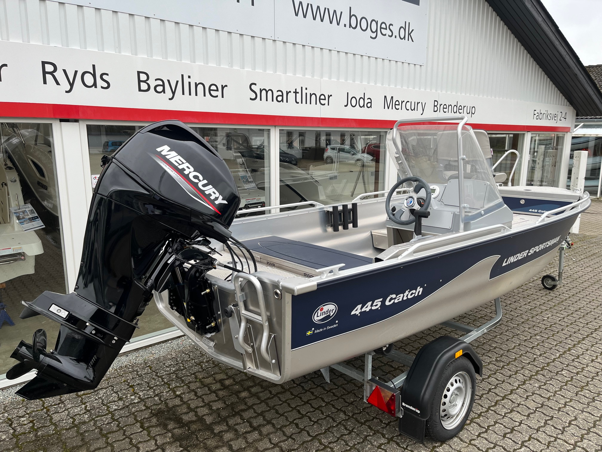 Linder 445 Sportsman Catch inkl. F30 Mercury-EFI 4 takt HD - 3