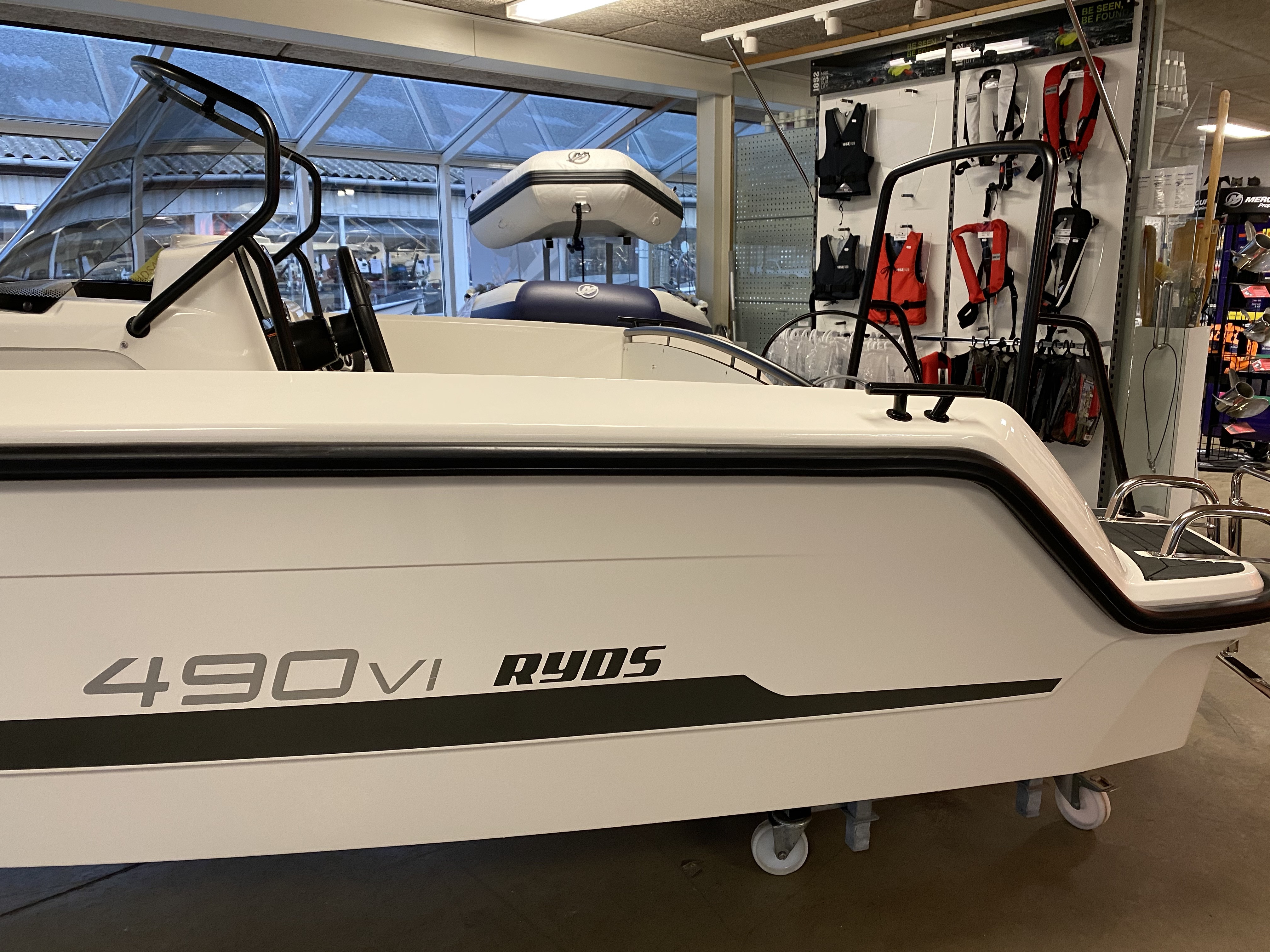 Ryds 490 VI Sport S-Line - Mercury F40 ELPT-EFI m/solindsats - 3