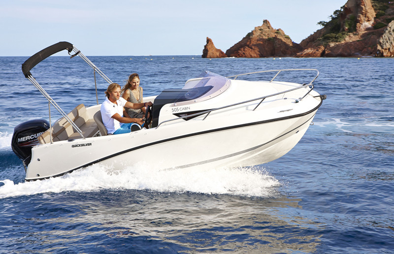 Quicksilver Activ 505 Cabin med 80 hk Mercury-EFI 4-takt og udstyr - 10
