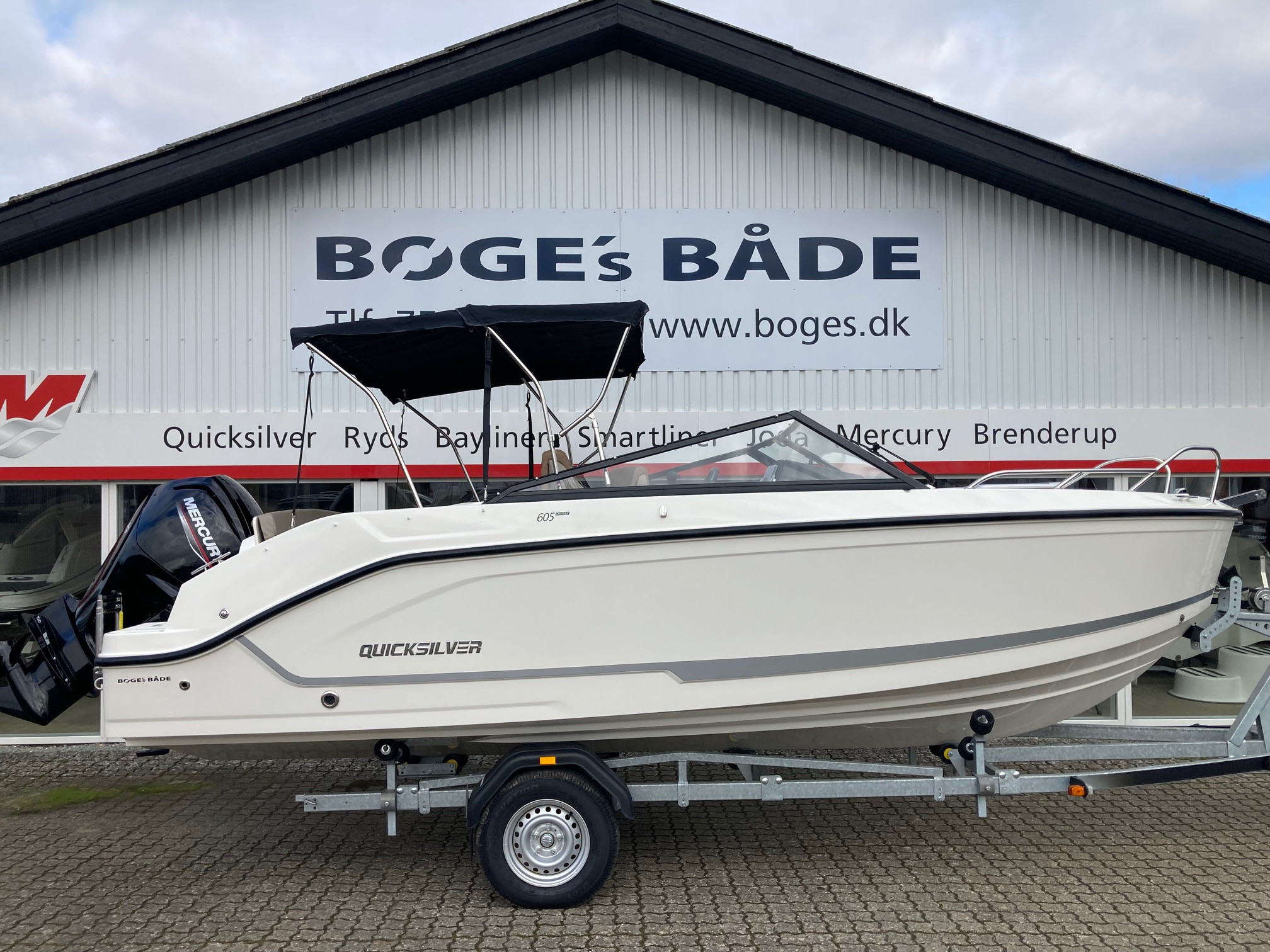 Quicksilver Activ 605 Cruiser med F115 Mercury-EFI XL CT - inkl. ekstraudstyr - SOLGT MB - 1