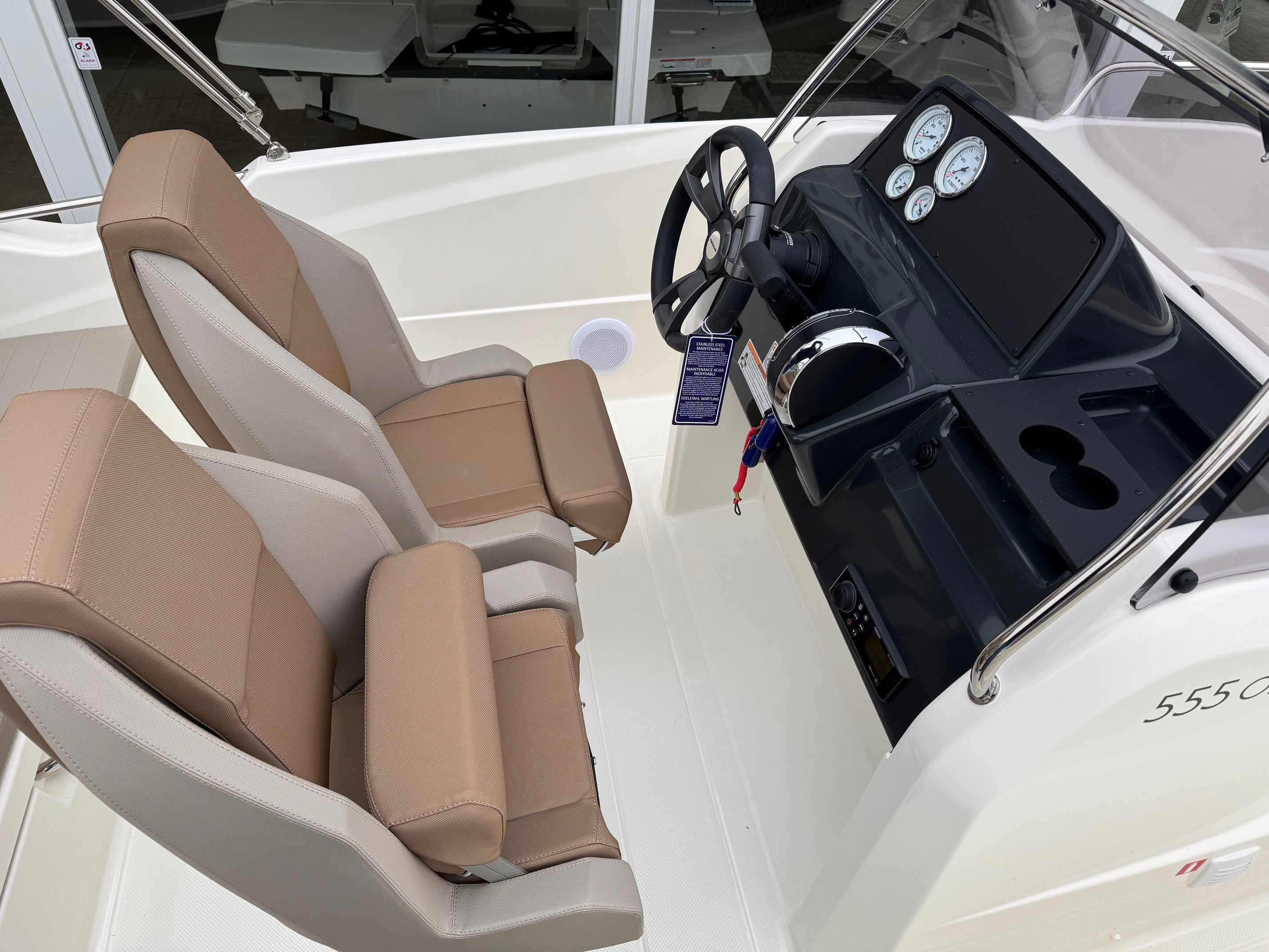 Quicksilver Activ 555 Open med 100 hk Mercury-EFI CT 4 takt med flot udstyr - 5