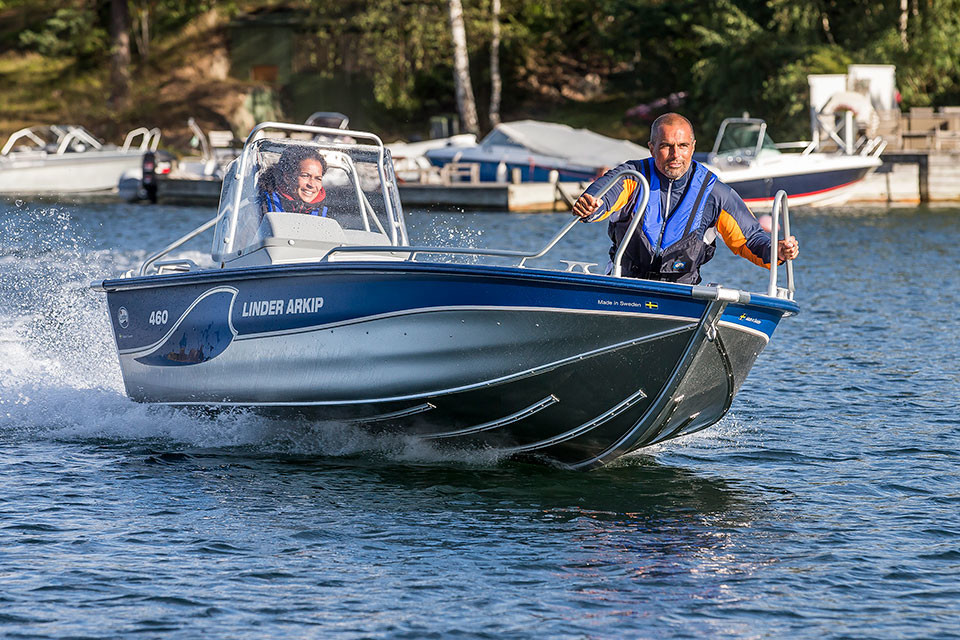 Linder Arkip 460 med 50 hk Mercury-EFI 4 takt og udstyr - 0