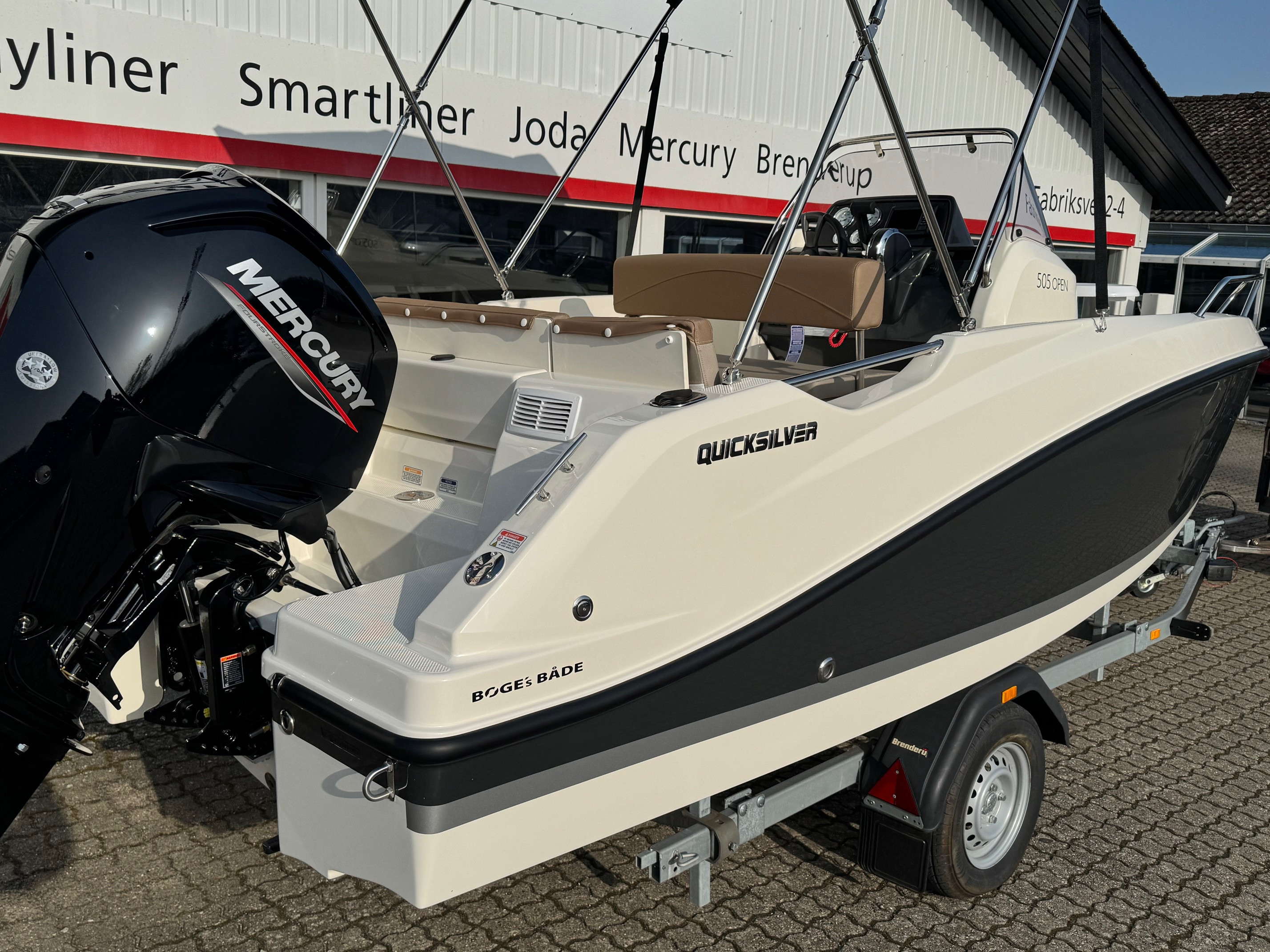 Quicksilver Activ 505 Open med F80 Mercury-EFI 4 takt 2,1L - INKL. udstyr - 1