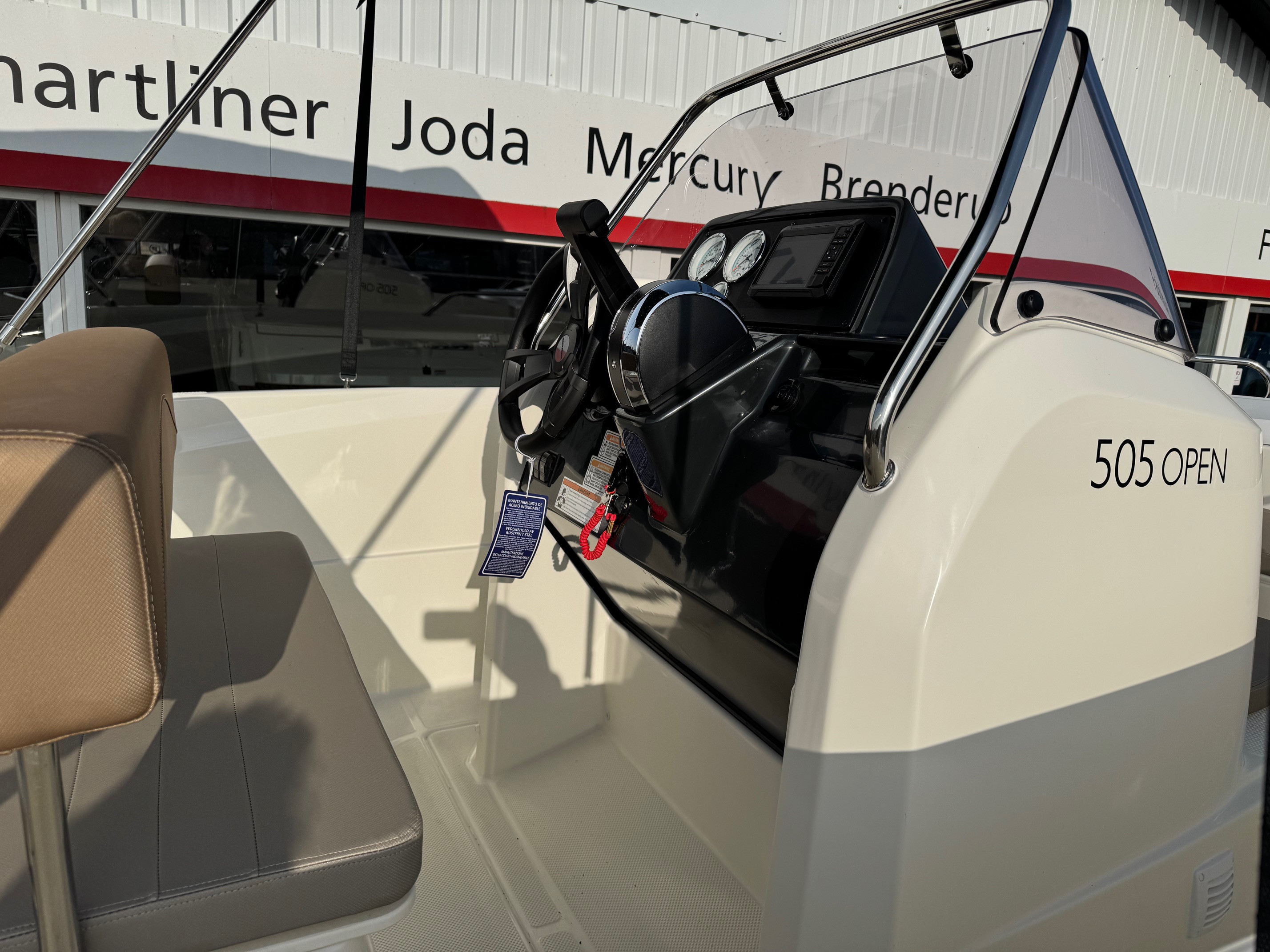 Quicksilver Activ 505 Open med F80 Mercury-EFI 4 takt 2,1L - INKL. udstyr - 8