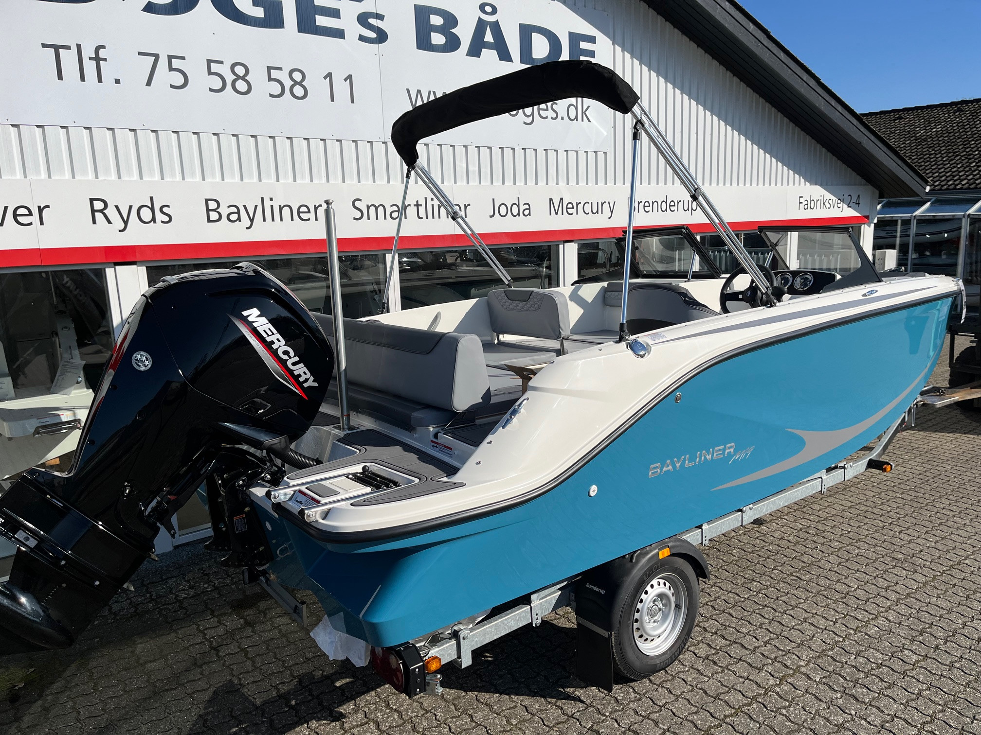 Bayliner M19 med 115 hk Mercury-EFI XL CT 2,1L - UDSTYR - 3