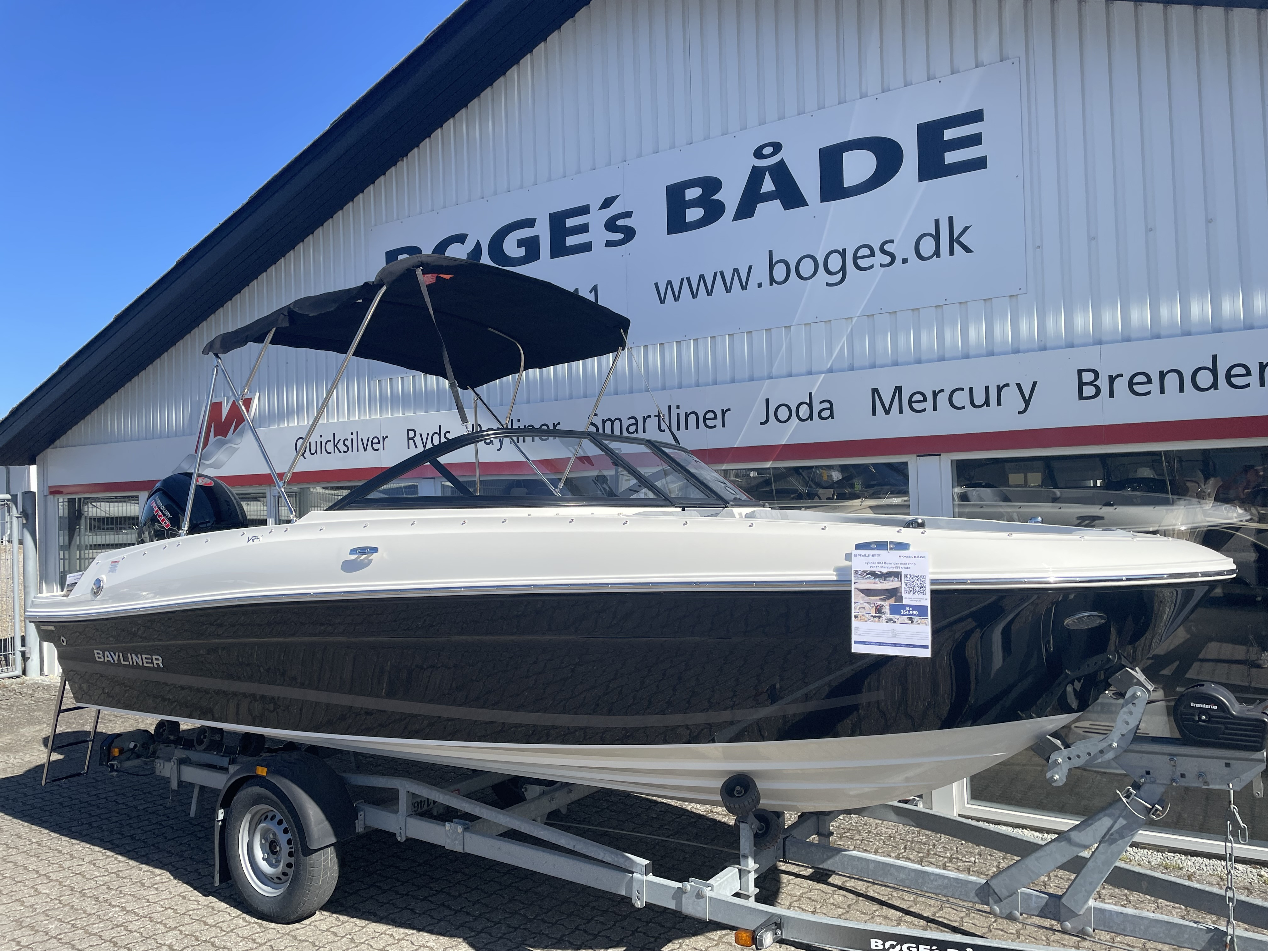 Byliner VR4 Bowrider med F115 ProXS Mercury-EFI 4 takt - 13