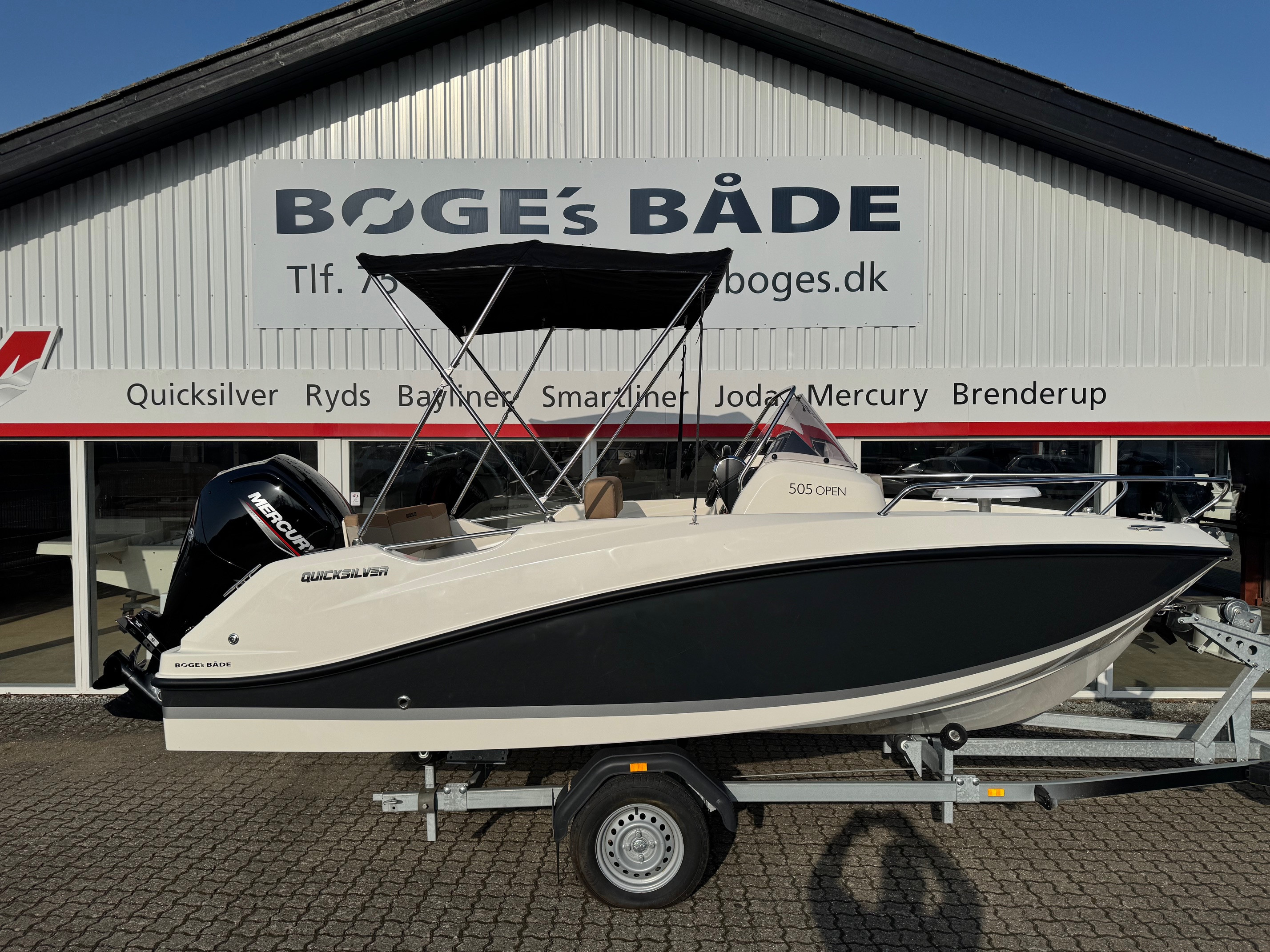 Quicksilver Activ 505 Open med F80 Mercury-EFI 4 takt 2,1L - INKL. udstyr - 1