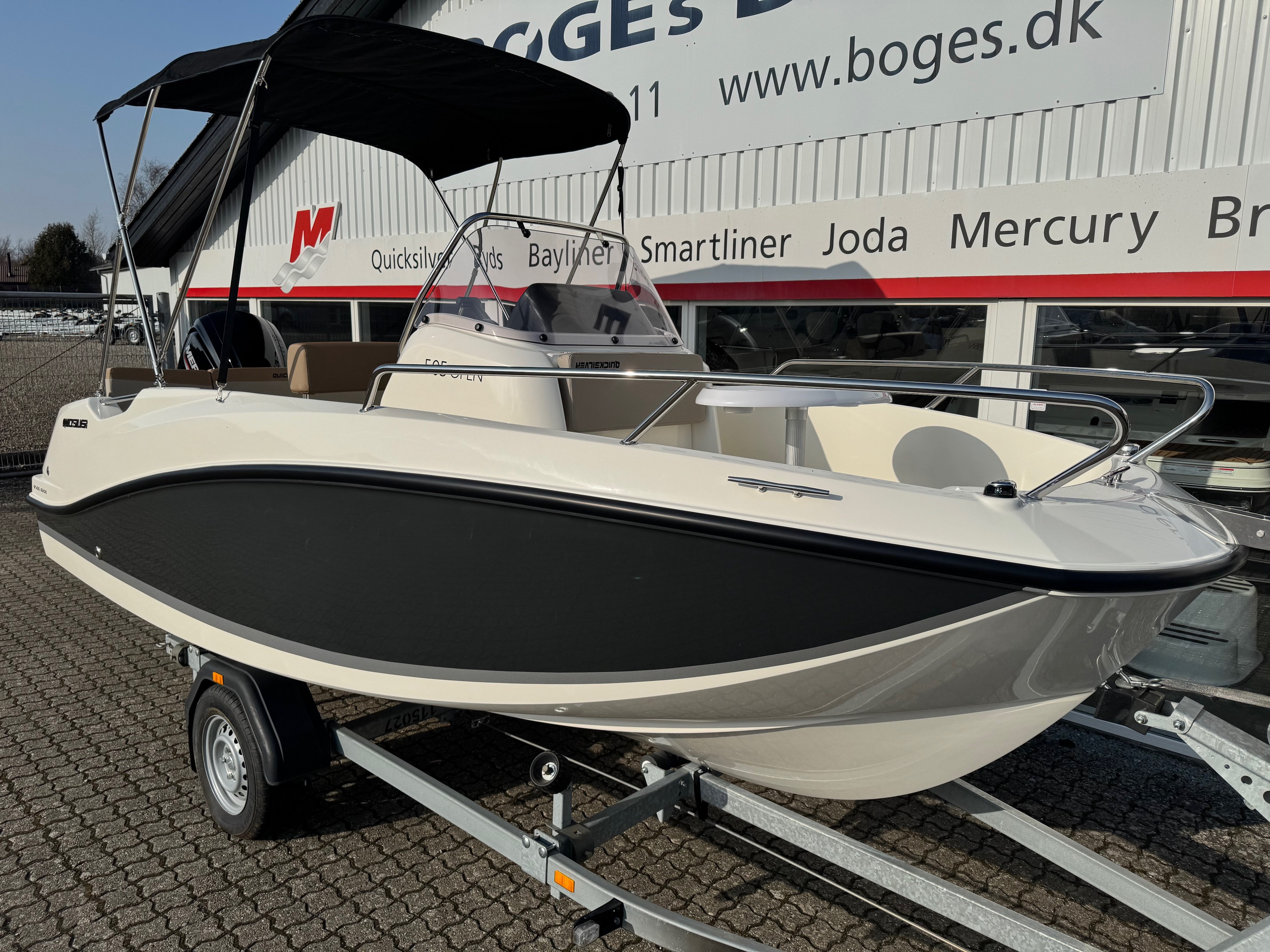 Quicksilver Activ 505 Open med F80 Mercury-EFI 4 takt 2,1L - INKL. udstyr - 2