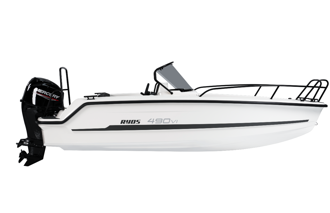 Ryds 490 VI Sport S-Line - Mercury F40 ELPT-EFI m/solindsats - 2