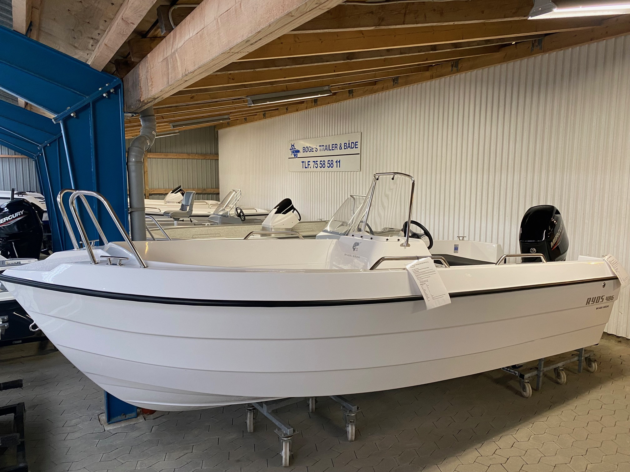 Ryds 486 BF med F50 Mercury-EFI 4 takt  - INKL. UDSTYR - 1