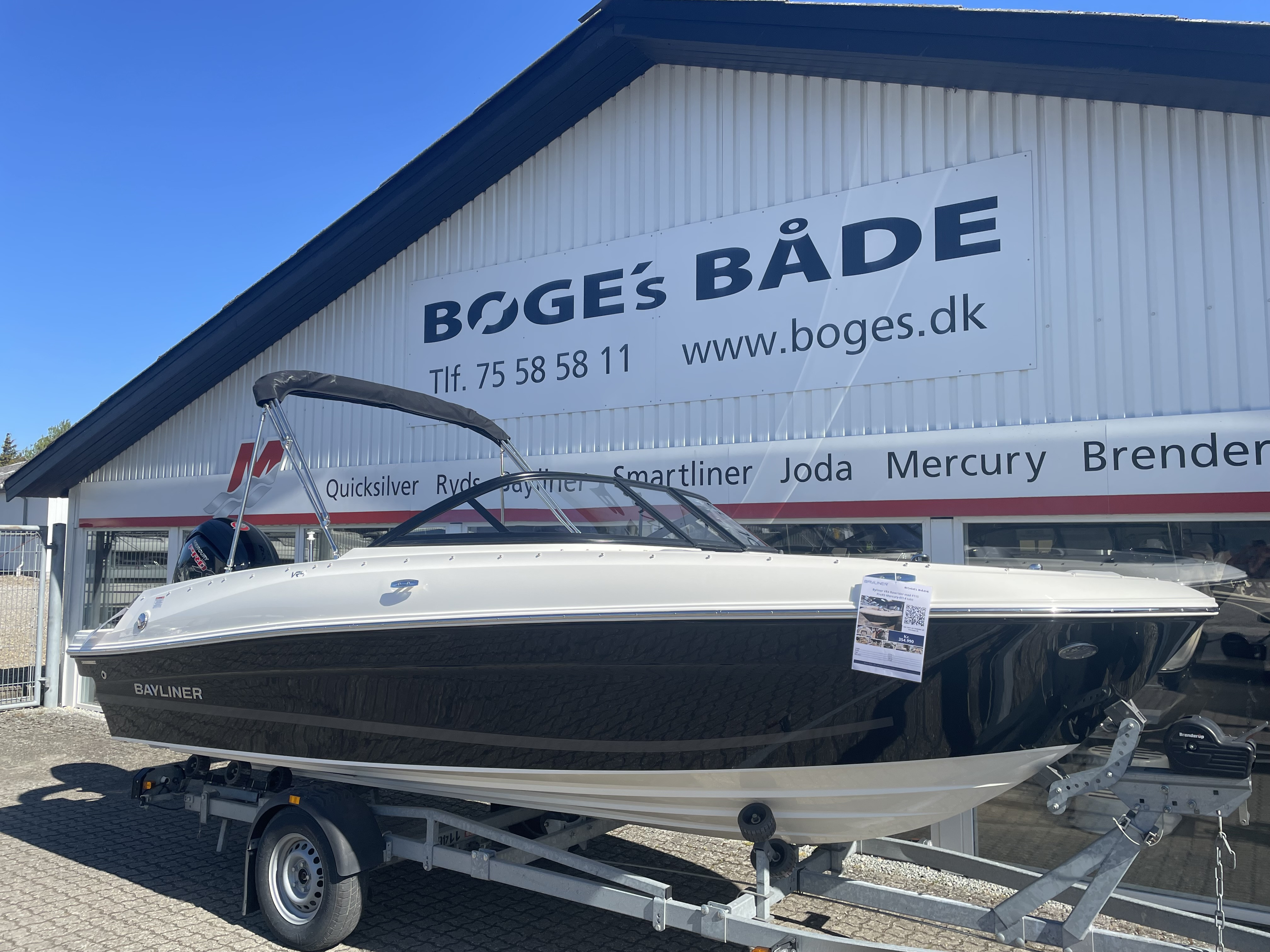 Byliner VR4 Bowrider med F115 ProXS Mercury-EFI 4 takt - 5